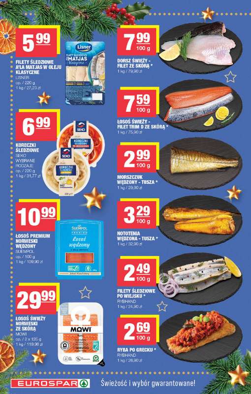 SPAR - gazetka promocyjna Gazetka Eurospar i Święta ze smakiem od czwartku 18.12 do wtorku 23.12 - strona 4