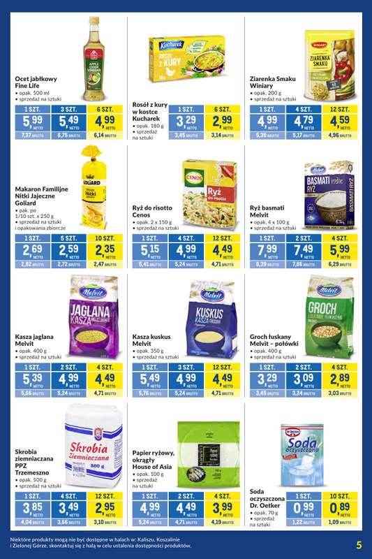 Makro - gazetka promocyjna Kupujesz więcej płacisz mniej od soboty 27.12 do poniedziałku 19.01 - strona 5