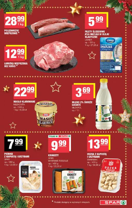 SPAR - gazetka promocyjna Gazetka Spar i Święta ze smakiem od czwartku 18.12 do wtorku 23.12 - strona 3