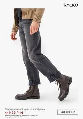 Ryłko - gazetka promocyjna SALE do -30% - obuwie męskie od czwartku 18.12  - strona 8