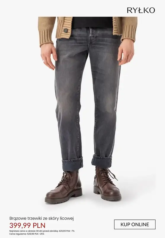 Ryłko - gazetka promocyjna SALE do -30% - obuwie męskie od czwartku 18.12  - strona 6