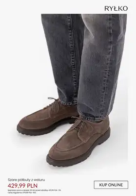 Ryłko - gazetka promocyjna SALE do -30% - obuwie męskie od czwartku 18.12  - strona 4