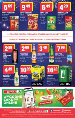 SPAR - gazetka promocyjna Gazetka Eurospar od wtorku 30.12 do niedzieli 04.01 - strona 8