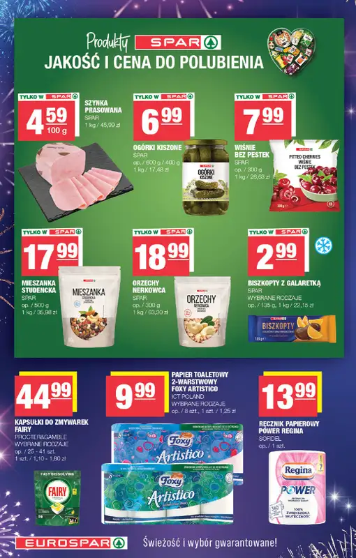 SPAR - gazetka promocyjna Gazetka Eurospar od wtorku 30.12 do niedzieli 04.01 - strona 6