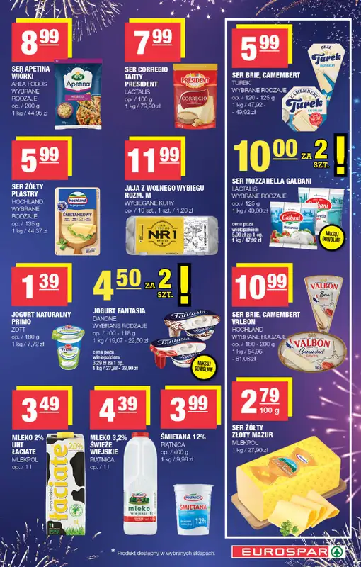 SPAR - gazetka promocyjna Gazetka Eurospar od wtorku 30.12 do niedzieli 04.01 - strona 3
