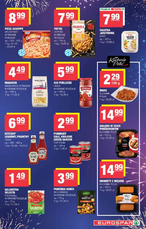 SPAR - gazetka promocyjna Gazetka Eurospar od wtorku 30.12 do niedzieli 04.01 - strona 5