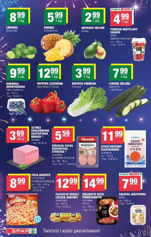SPAR - gazetka promocyjna Gazetka Spar od wtorku 30.12 do niedzieli 04.01 - strona 2