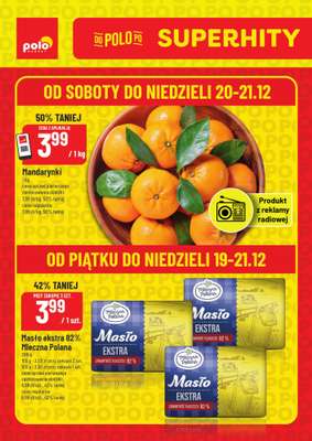 POLOmarket - gazetka promocyjna Super hity od piątku 19.12 do niedzieli 21.12