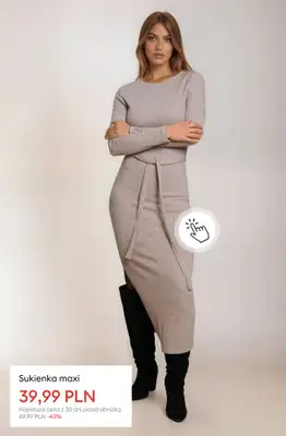 Sinsay - gazetka promocyjna Wyprzedaż do -50% | Kobieta od czwartku 18.12  - strona 18