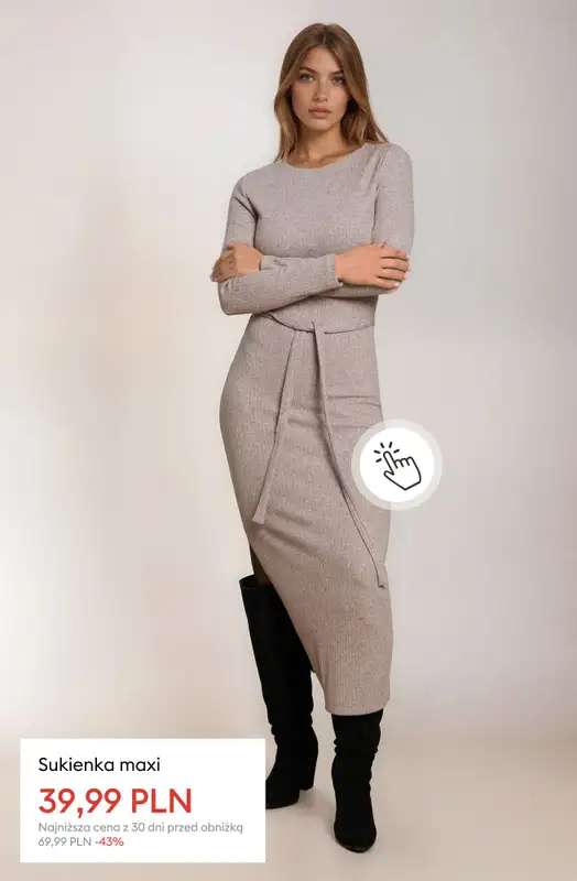 Sinsay - gazetka promocyjna Wyprzedaż do -50% | Kobieta od czwartku 18.12  - strona 18