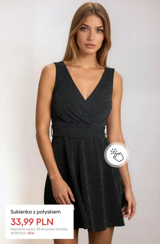 Sinsay - gazetka promocyjna Wyprzedaż do -50% | Kobieta od czwartku 18.12  - strona 25