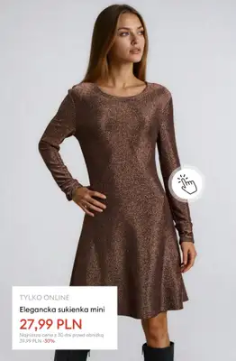 Sinsay - gazetka promocyjna Wyprzedaż do -50% | Kobieta od czwartku 18.12  - strona 5