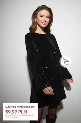 Sinsay - gazetka promocyjna Wyprzedaż do -50% | Kobieta od czwartku 18.12  - strona 14