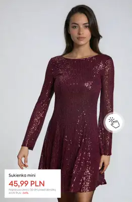 Sinsay - gazetka promocyjna Wyprzedaż do -50% | Kobieta od czwartku 18.12  - strona 21