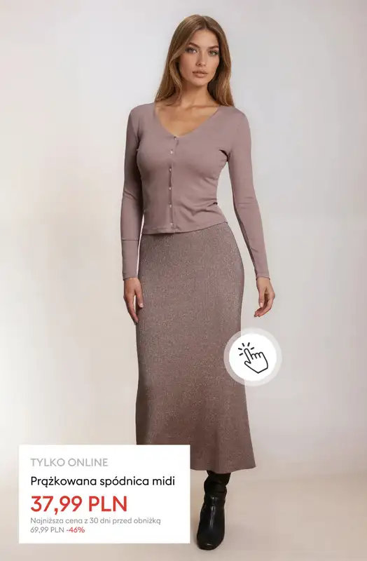 Sinsay - gazetka promocyjna Wyprzedaż do -50% | Kobieta od czwartku 18.12  - strona 13