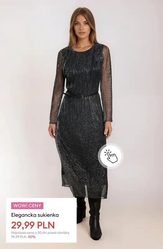 Sinsay - gazetka promocyjna Wyprzedaż do -50% | Kobieta   - strona 3