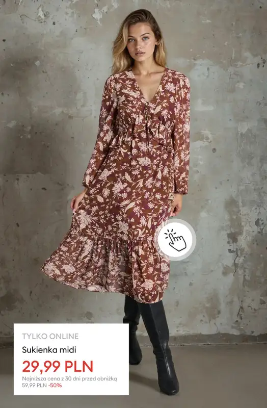 Sinsay - gazetka promocyjna Wyprzedaż do -50% | Kobieta od czwartku 18.12  - strona 6