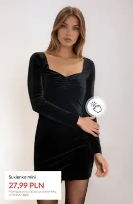 Sinsay - gazetka promocyjna Wyprzedaż do -50% | Kobieta od czwartku 18.12  - strona 23