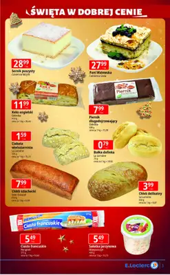 Leclerc - gazetka promocyjna Oferta Lublin Zana | Święta w dobrej cenie od czwartku 18.12 do wtorku 23.12 - strona 3