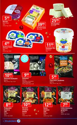 Leclerc - gazetka promocyjna Oferta Lublin Zana | Święta w dobrej cenie od czwartku 18.12 do wtorku 23.12 - strona 4