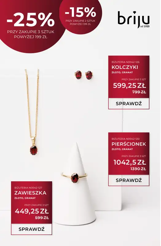 Briju - gazetka promocyjna Oferta specjalna od czwartku 18.12 do środy 31.12 - strona 6