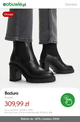 eobuwie.pl - gazetka promocyjna Do -30% na wybrane buty i torebki – od 299 zł od czwartku 18.12 do poniedziałku 22.12 - strona 6