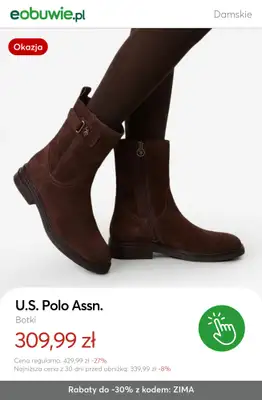 eobuwie.pl - gazetka promocyjna Do -30% na wybrane buty i torebki – od 299 zł od czwartku 18.12 do poniedziałku 22.12 - strona 5