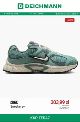 Deichmann - gazetka promocyjna Sneakersy damskie Nike w niskich cenach od czwartku 18.12  - strona 6