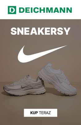 Deichmann - gazetka promocyjna Sneakersy damskie Nike w niskich cenach od czwartku 18.12 