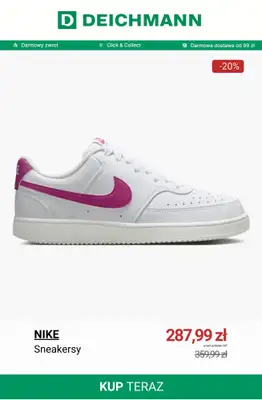 Deichmann - gazetka promocyjna Sneakersy damskie Nike w niskich cenach od czwartku 18.12  - strona 9