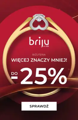 Prezenty - gazetka promocyjna Briju I Oferta specjalna od czwartku 18.12 do środy 31.12