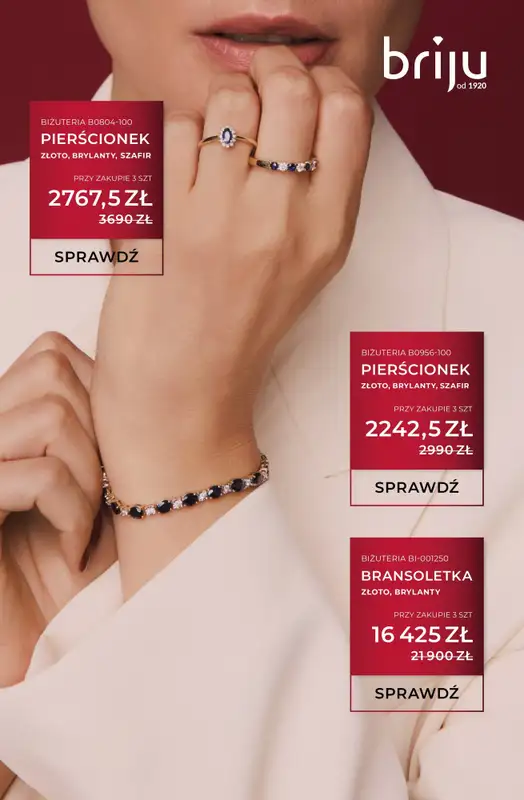 Prezenty - gazetka promocyjna Briju I Oferta specjalna od czwartku 18.12 do środy 31.12 - strona 3