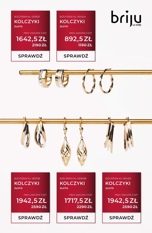 Prezenty - gazetka promocyjna Briju I Oferta specjalna od czwartku 18.12 do środy 31.12 - strona 11