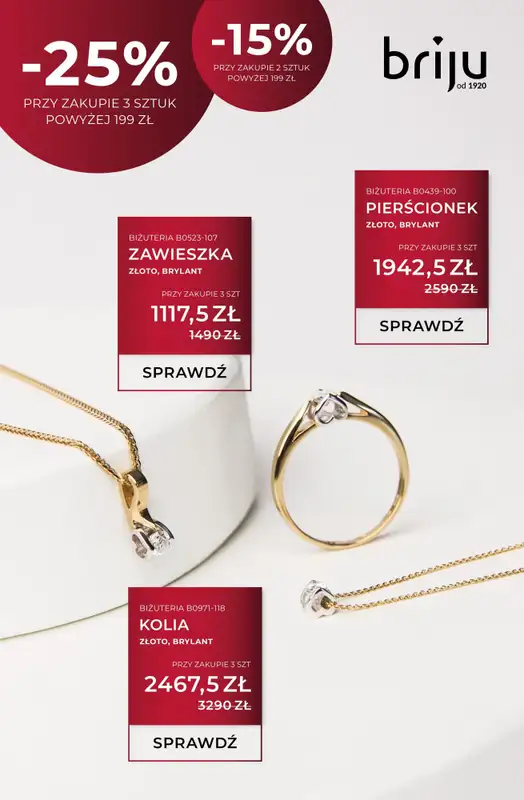 Prezenty - gazetka promocyjna Briju I Oferta specjalna od czwartku 18.12 do środy 31.12 - strona 2