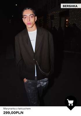 Marynarka z łańcuchem