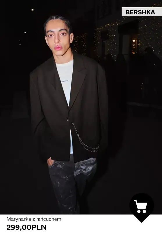 Bershka - gazetka promocyjna Party Collection dla niego od czwartku 18.12  - strona 2