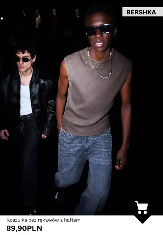 Bershka - gazetka promocyjna Party Collection dla niego od czwartku 18.12  - strona 4