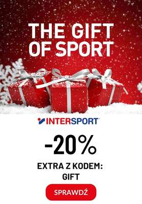 BEST SALE - gazetka promocyjna Intersport | Extra -20% na wybrane produkty za sumę min. 399 zł od czwartku 18.12 do wtorku 23.12