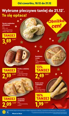 Lidl - gazetka promocyjna Oferta od czwartku od czwartku 18.12 do niedzieli 21.12 - strona 40