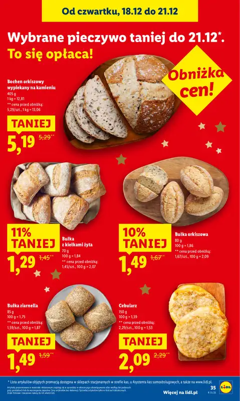 Lidl - gazetka promocyjna Oferta od czwartku od czwartku 18.12 do niedzieli 21.12 - strona 41