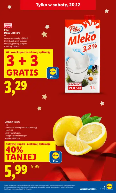Lidl - gazetka promocyjna Oferta od czwartku od czwartku 18.12 do niedzieli 21.12 - strona 3