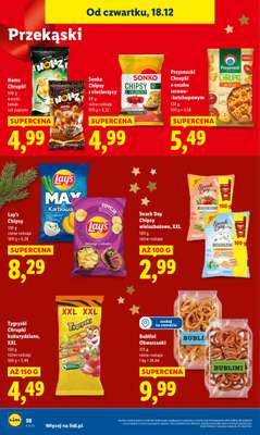 Lidl - gazetka promocyjna Oferta od czwartku od czwartku 18.12 do niedzieli 21.12 - strona 64