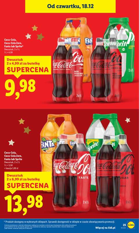 Lidl - gazetka promocyjna Oferta od czwartku od czwartku 18.12 do niedzieli 21.12 - strona 25