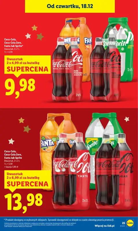 Lidl - gazetka promocyjna Oferta od czwartku od czwartku 18.12 do niedzieli 21.12 - strona 25