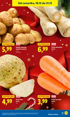 Lidl - gazetka promocyjna Oferta od czwartku od czwartku 18.12 do niedzieli 21.12 - strona 33