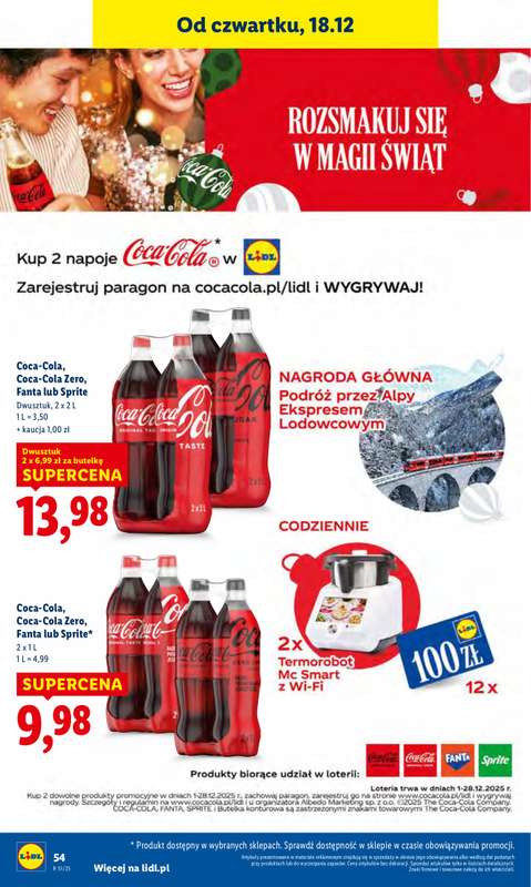 Lidl - gazetka promocyjna Oferta od czwartku od czwartku 18.12 do niedzieli 21.12 - strona 60