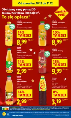 Lidl - gazetka promocyjna Oferta od czwartku od czwartku 18.12 do niedzieli 21.12 - strona 62