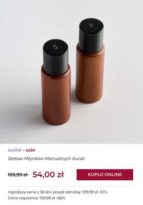 Zestaw Młynków Manualnych Aurali