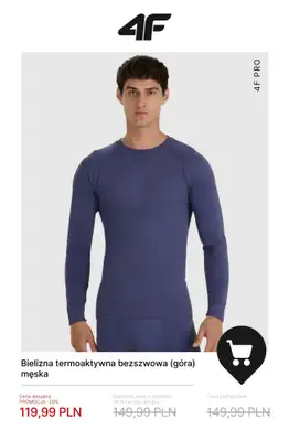 4F - gazetka promocyjna Trekkingowe okazje do -50% od czwartku 18.12 do środy 31.12 - strona 16