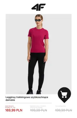 4F - gazetka promocyjna Trekkingowe okazje do -50% od czwartku 18.12 do środy 31.12 - strona 6